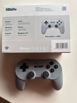 Mando Bluetooth 8BitDo Pro 2 Gris
