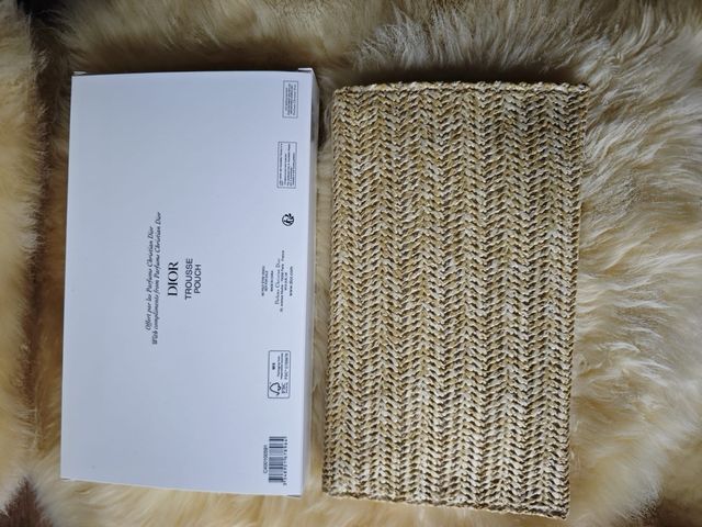 Borsa da toilette Dior Beige