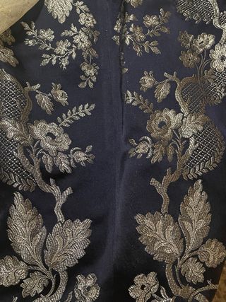 Traje de Fallera Azul Oscuro 