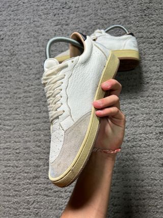 Golden Goose Ballstar Blancas con Animal Print