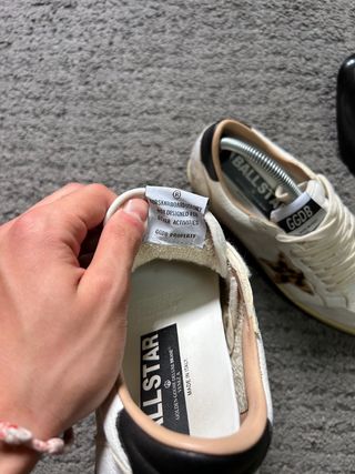 Golden Goose Ballstar Blancas con Animal Print
