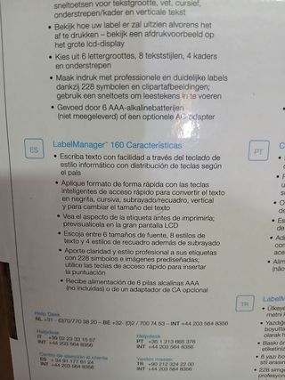 Dymo LabelManager 160 Impresora de etiquetas