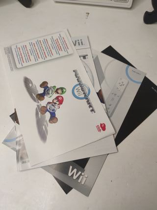 mario kart wii completo con 1 volante originale ot