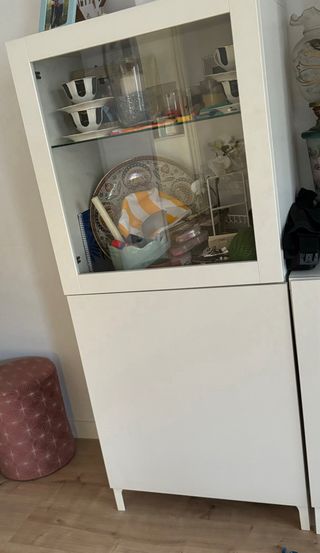 Vitrina Besta Ikea Blanca