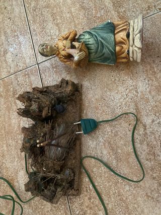 Figuras Belén Navidad. Tiene años 