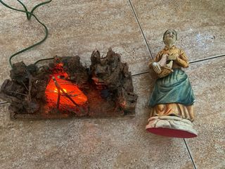 Figuras Belén Navidad. Tiene años 