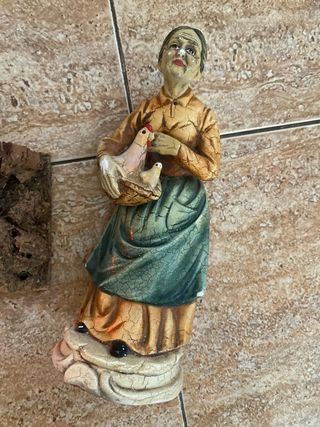 Figuras Belén Navidad. Tiene años 