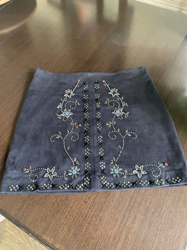 Lote 3 mini faldas bordadas