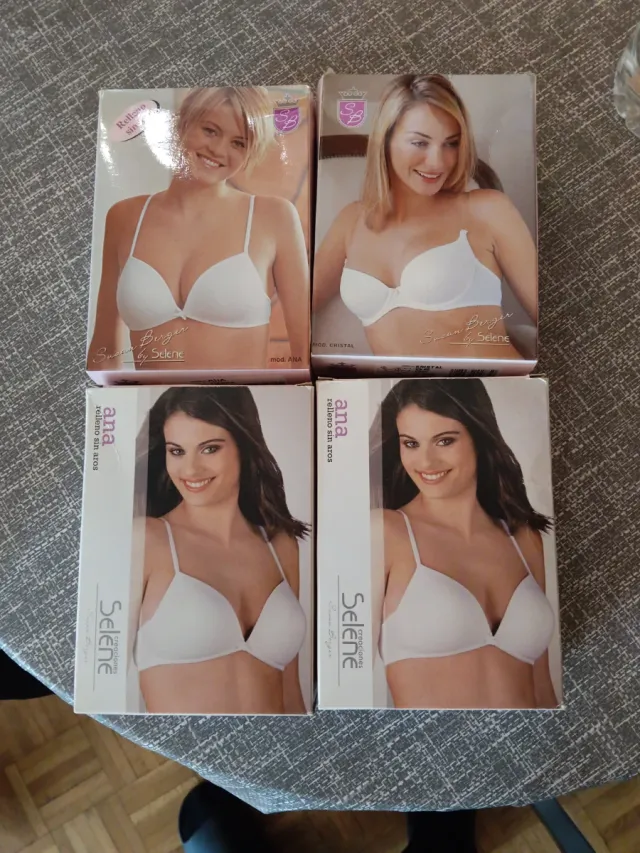 Sujetadores Selene Blancos (2 unidades)