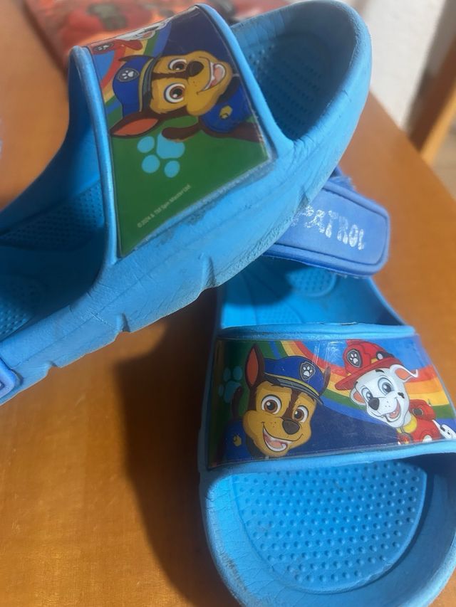 Chanclas Patrulla Canina Verano Talla 32/33