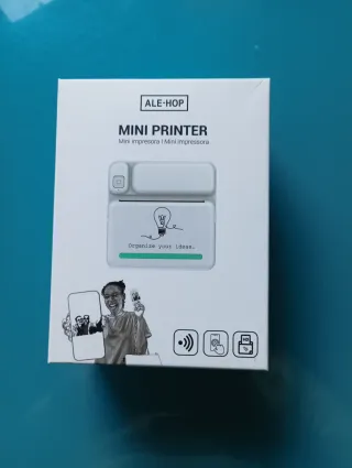 Mini Impresora ALE-HOP Blanca