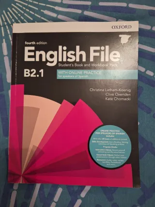 English File 4th Edition B2.1. Student's Book a...