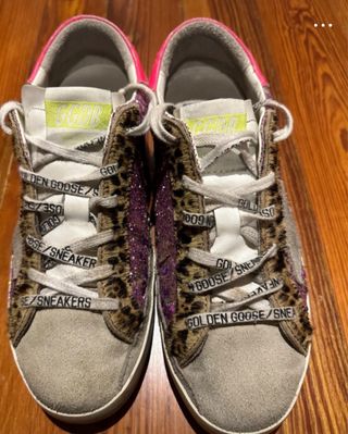 Golden Goose Talla 37 Beige/Rosa