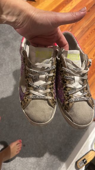 Golden Goose Talla 37 Beige/Rosa