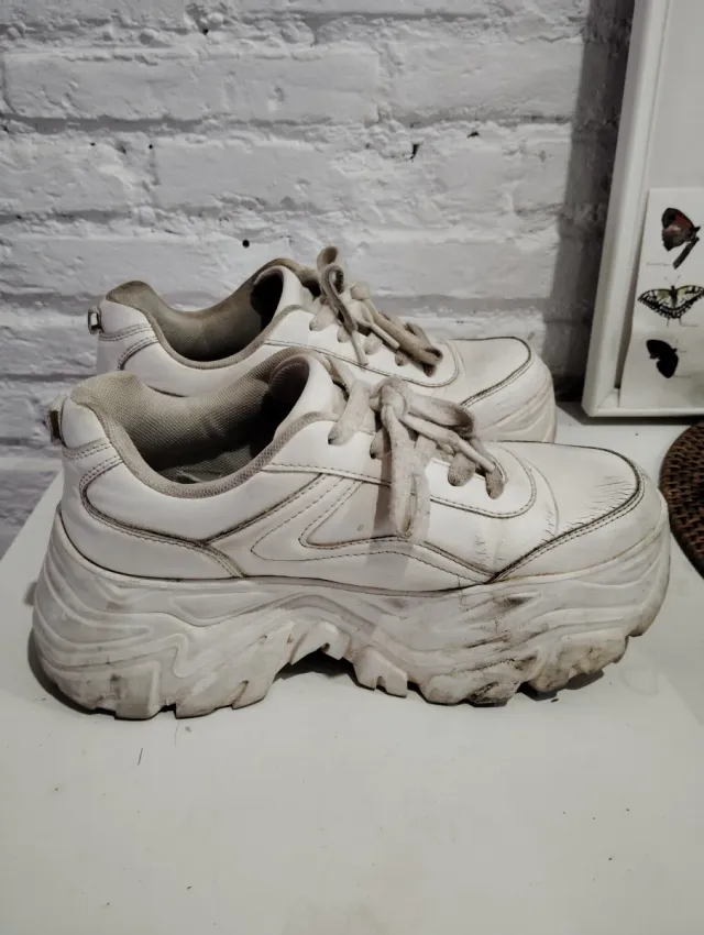 Zapatillas blancas plataforma