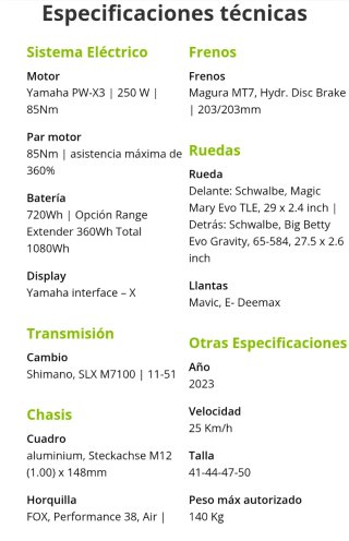 Ebike Haibike Enduro 7