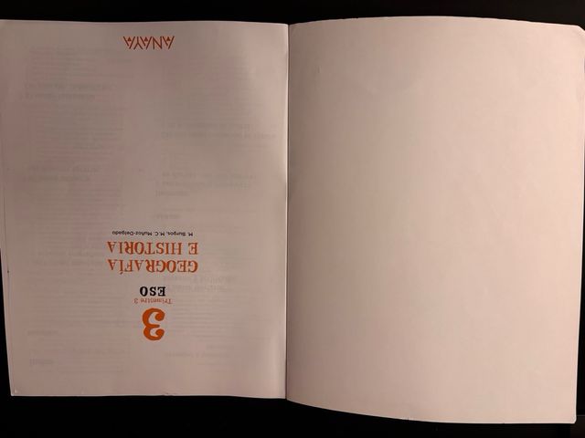 Libro Geografía e Historia 3 ESO Anaya