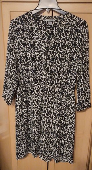 Vestido estampado H&M talla 44