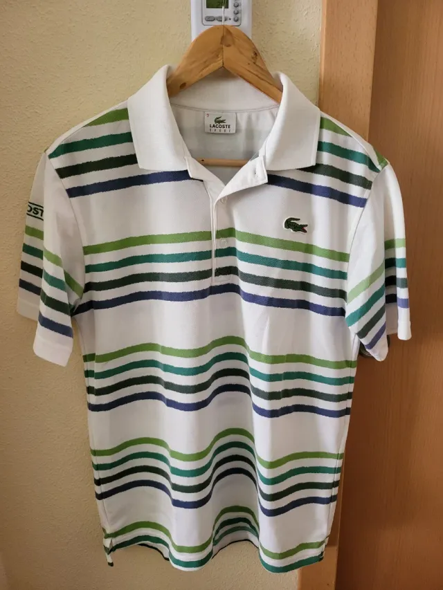 Polo Lacoste Sport Rayas Talla 3