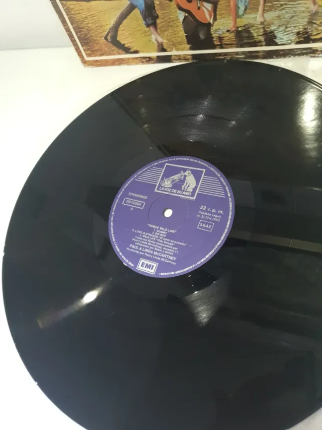 Lp Wings Wild Life Emi Odeon 1978