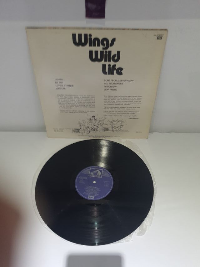 Lp Wings Wild Life Emi Odeon 1978