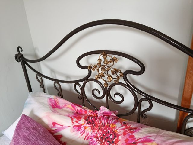 Cama de forja 135x185 cm