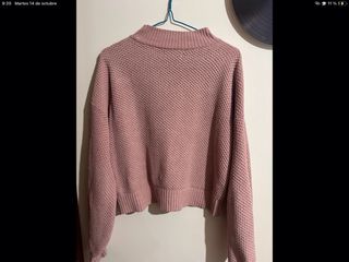 Jersey rosa Hollister Co. Talla S
