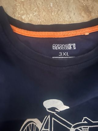 2 Camisetas Capitán Tapioca (Negra y Azul)