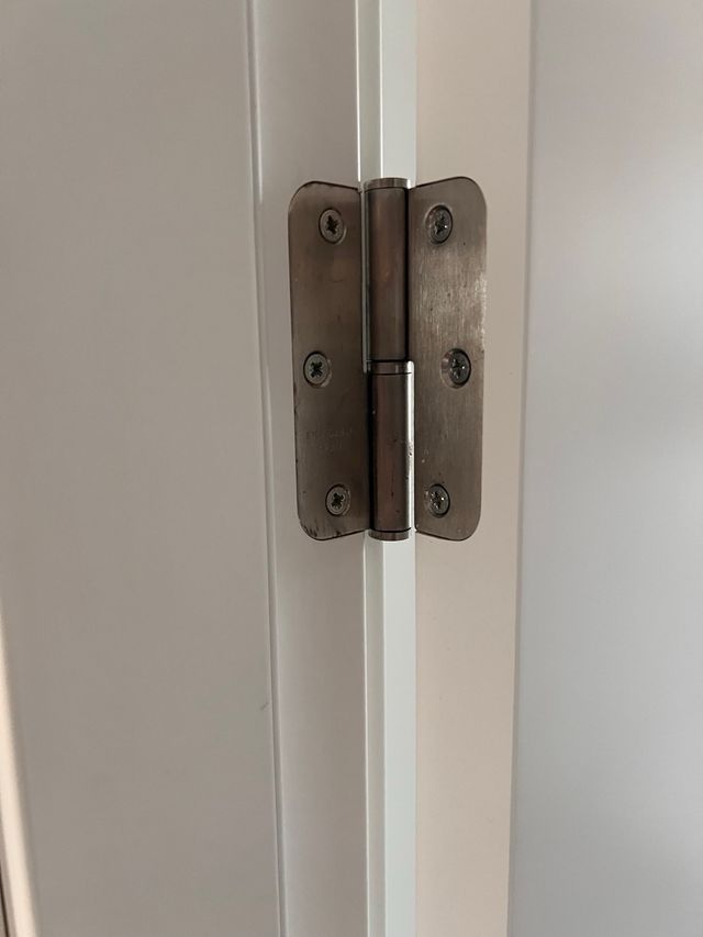 Puerta lacada blanca nueva 203x82