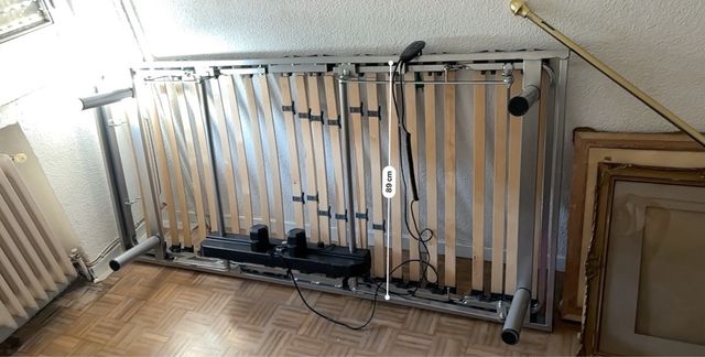 Cama articulada eléctrica con colchón