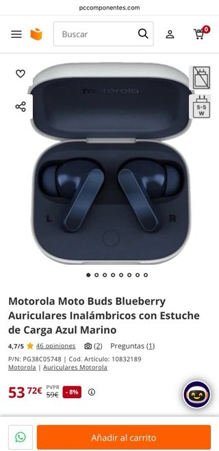 Motorola Moto G85 256 GB grigio + Motorola Moto Buds