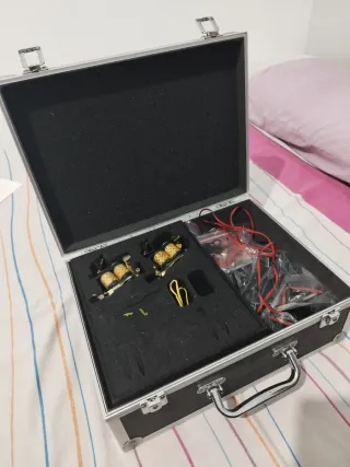 Máquina de Tatuar Profesional Kit Completo