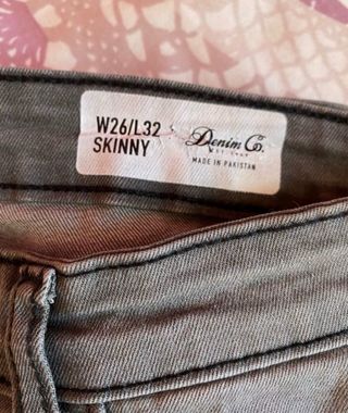 Vaqueros Skinny Gris Primark Talla S