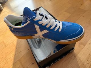 Zapatillas Munich Azules y Blancas modelo Gresca