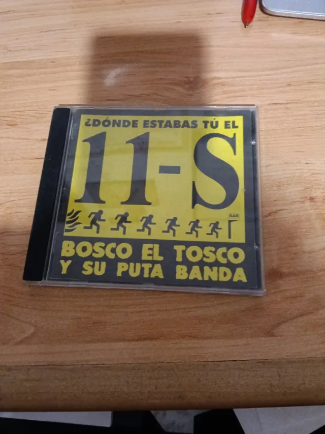 CD Bosco El Tosco Y Su Puta Banda 11-S