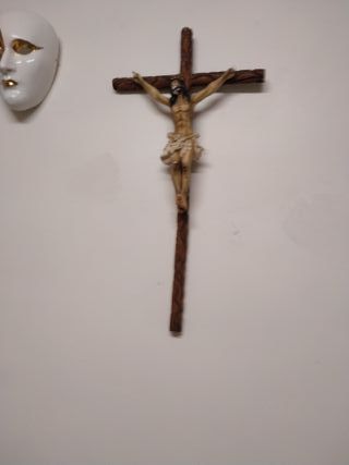 Crucifijo de pared madera