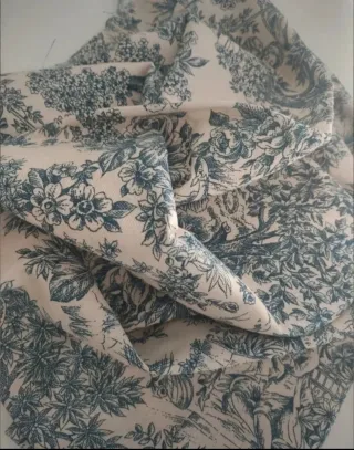 Tela loneta diseño Toile de Jouy