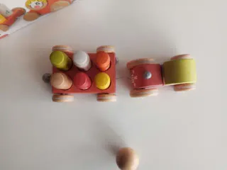 Tractor Janod Zigolos Juego Madera Nuevo