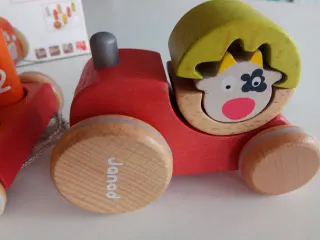Tractor Janod Zigolos Juego Madera Nuevo