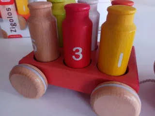 Tractor Janod Zigolos Juego Madera Nuevo