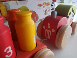 Tractor Janod Zigolos Juego Madera Nuevo