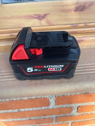 Batería Milwaukee REDLITHIUM M18 5.0Ah 

