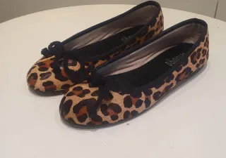 Bailarinas Leopardo Animal Print Talla 40
