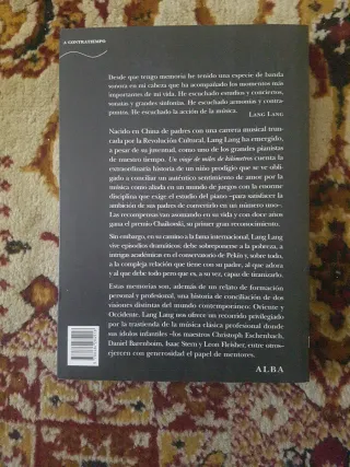 Lang Lang : un viaje de miles de kilómetros : m...