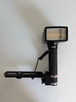 Videocámara Sony Negra y complementos