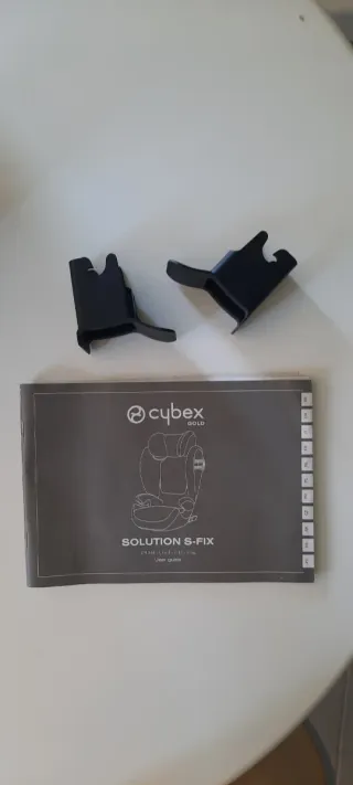 Sillita coche Cybex Gold solution s-fix. Grupo 2/3