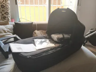 carro bebe completo.como nuevo.3 piezas
