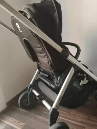 carro bebe completo.como nuevo.3 piezas