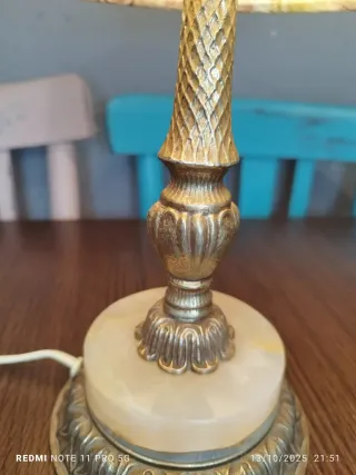 Lámpara Vintage Flores