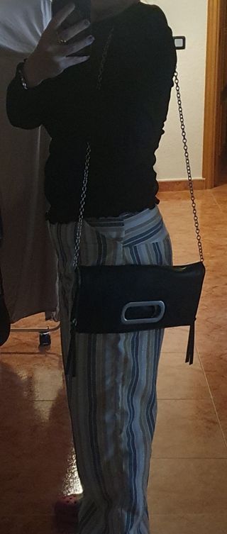 Bolso Negro (de mano o de hombro)